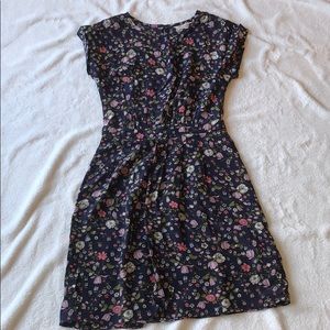 Rebecca Taylor Navy Floral Dress
